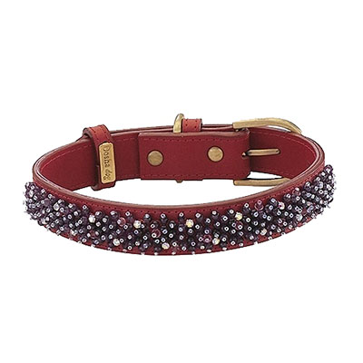 Beaded Amethyst Dog Collar_big